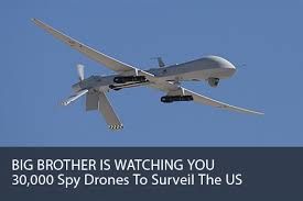 Drone spying