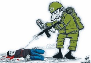 THIS VIRAL cartoon is labeled ‘death of Palestinian children’ on one site.. (photo credit:ARAB MEDIA) "A kid who is 15 and sees these kinds of rough material can be inspired.” 