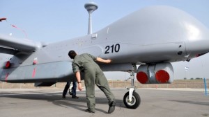 : An Israeli 'Ethan' drone, in the service of the Israeli Air Force (Yossi Zeliger/Flash90)