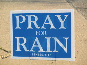pray for rain sign CC3