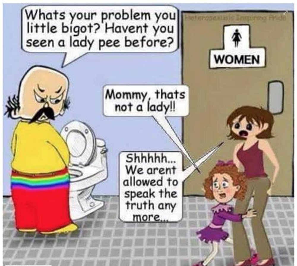 bathroom cartoon