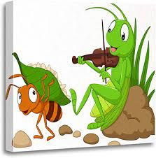 1391. The Ant and the Grasshopper